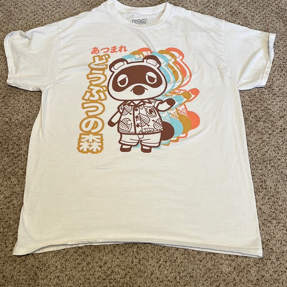 Animal Crossing Tom Nook tee
